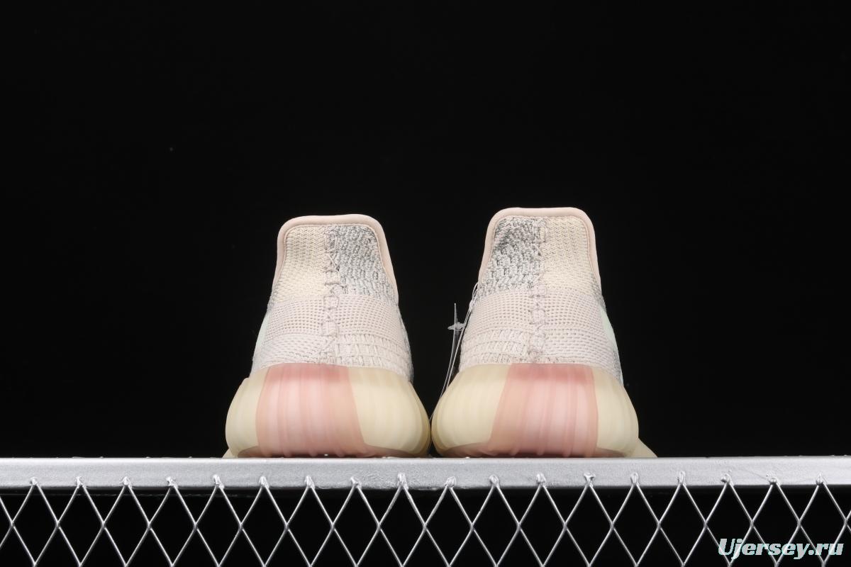 Adidas Yeezy 350 Boost V2 FW5318 Darth Coconut 350 second generation hollowed-out swan white sky star color matching