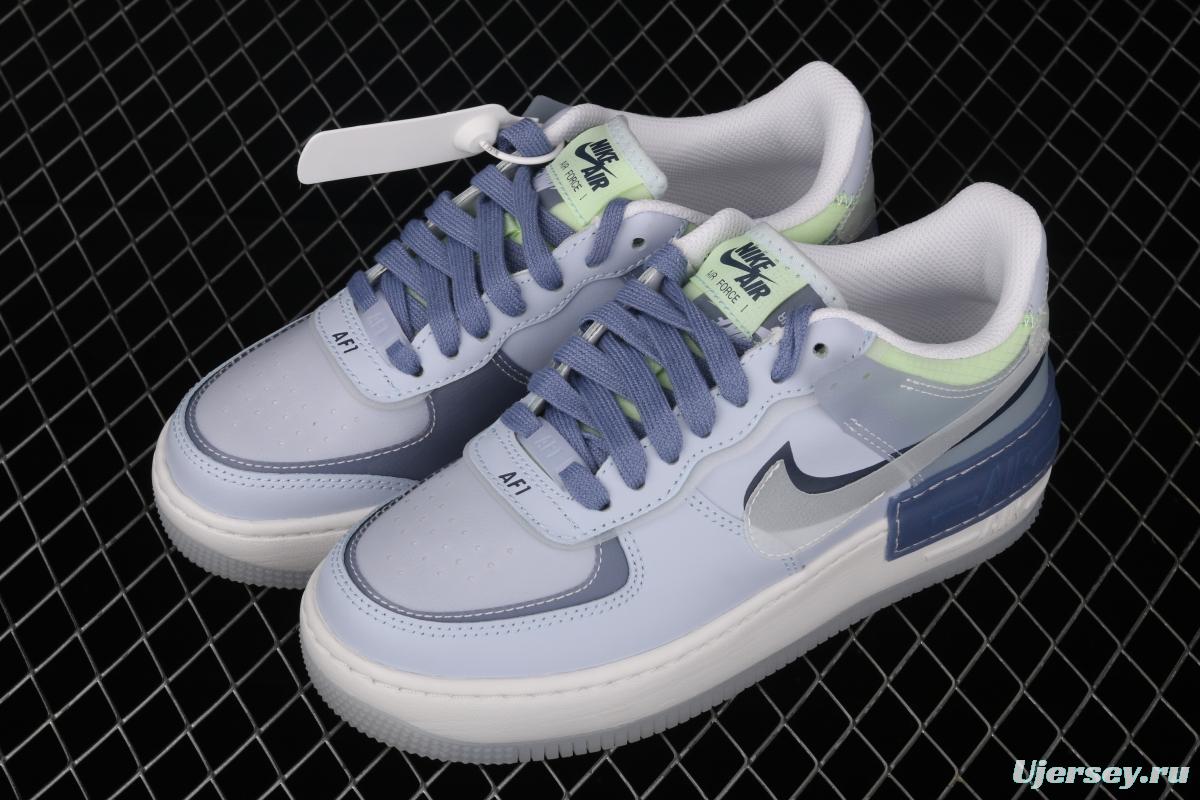 NIKE Air Force 1 ShAdidasow light weight heightened low-top 100-board shoes CK6561-001