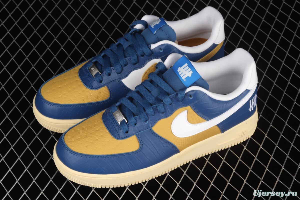 Undefeated x NIKE Air Force 1 Low SP five-bar invincible joint style low-end sports leisure board shoes DM8462-400