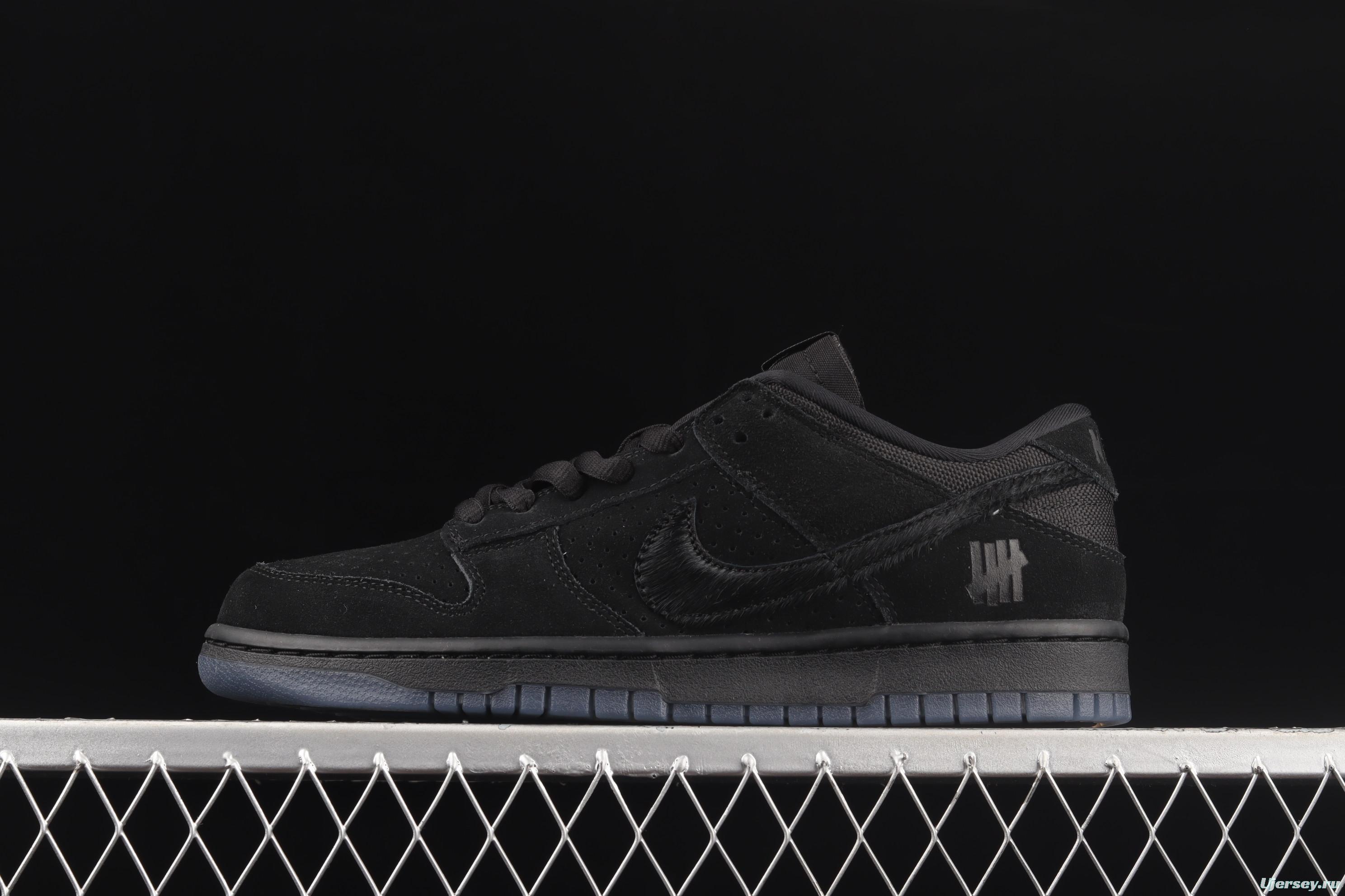 UNDFEATED x NIKE DUNK Low black soul color dunk series low-side leisure sports skateboard shoes DO9329-001