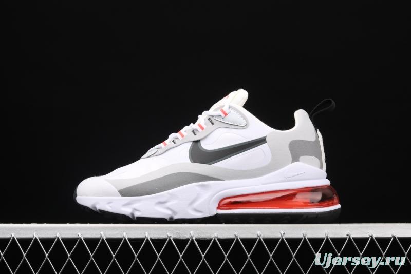 NIKE Air Max 270React new high-frequency mesh function half-palm air cushion running shoes CT1280-100