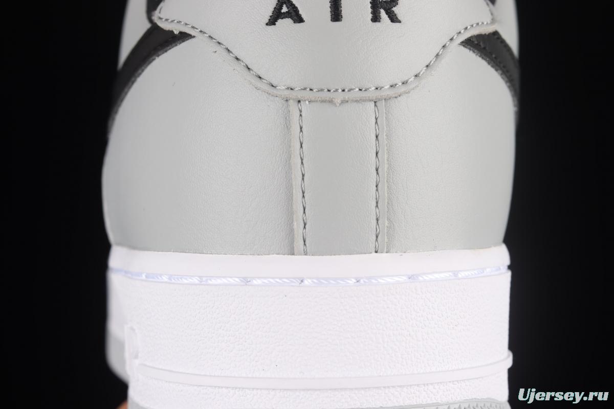 NIKE Air Force 1 Low smoke ash color matching head layer low top casual board shoes CN6403-105