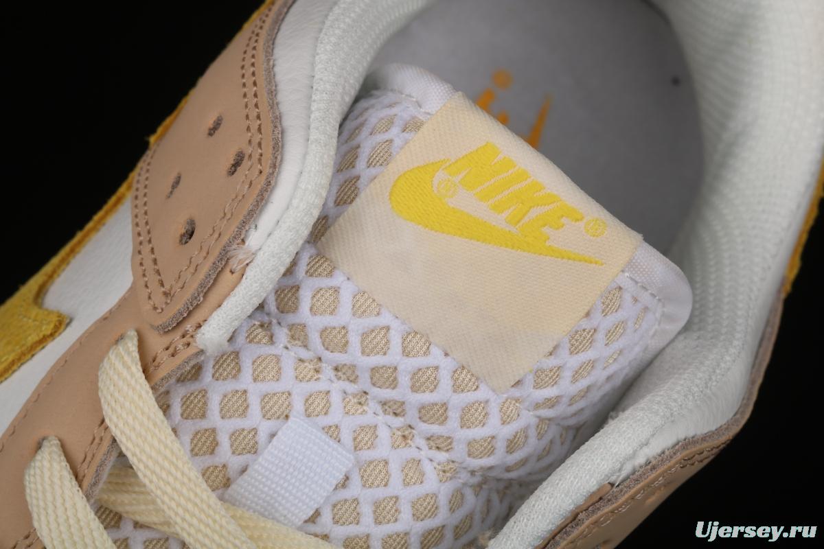 NIKE SB DUNK Low dunk series lemon yellow color matching low-side leisure sports skateboard shoes DJ6902-700