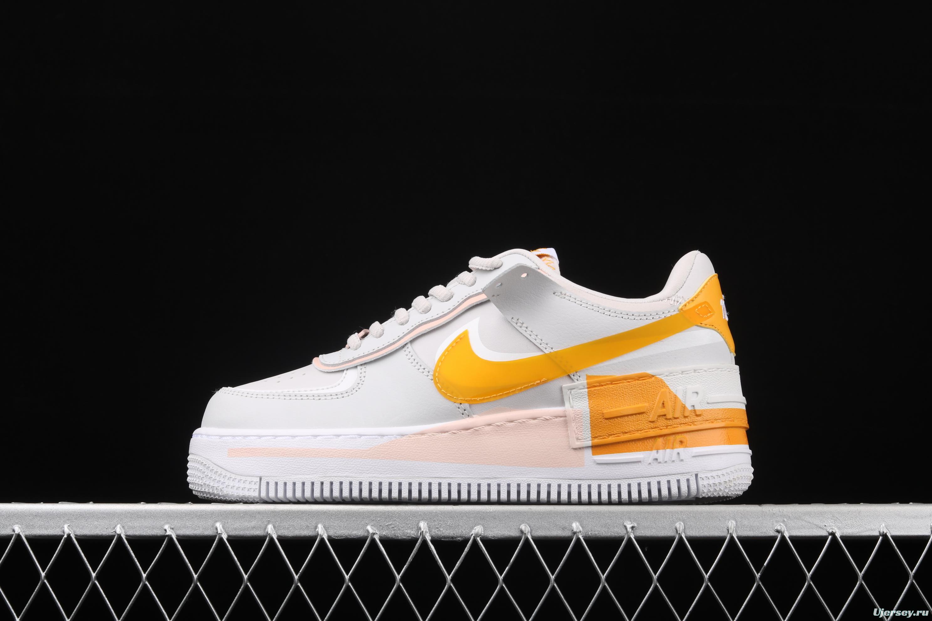 NIKE Air Force 1 ShAdidasow light weight heightened low-top 100-board shoes CQ9503-001