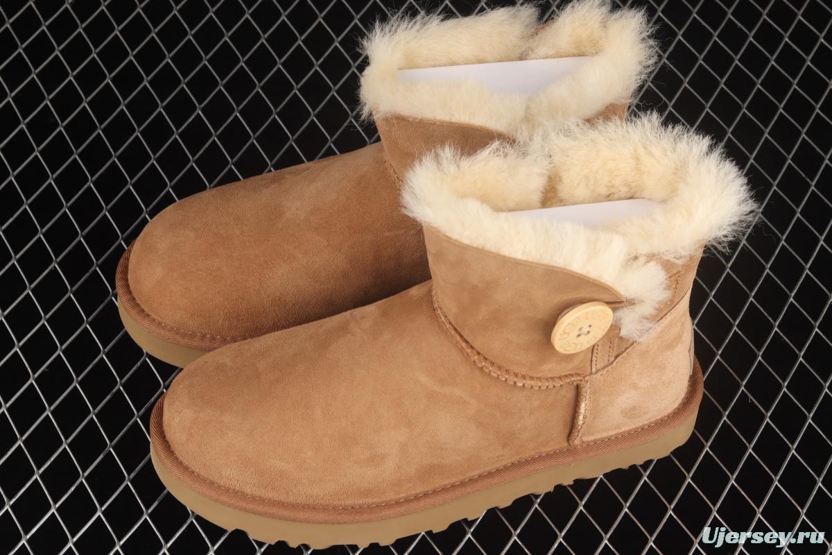 UGG Mini Bailey Button II wooden buckle help outdoor snow boots 1016422