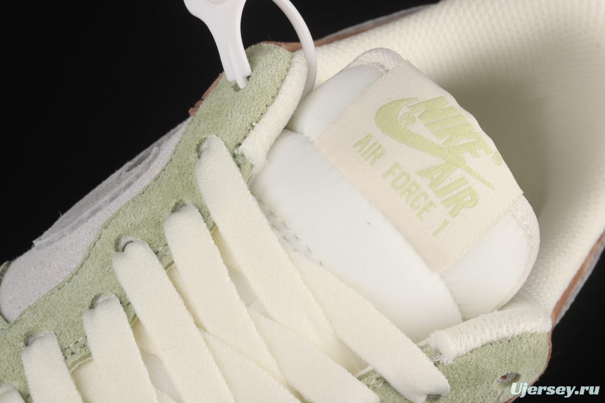 NIKE Air Force 11607 Low light green gray color matching low-top casual board shoes DL5819-618