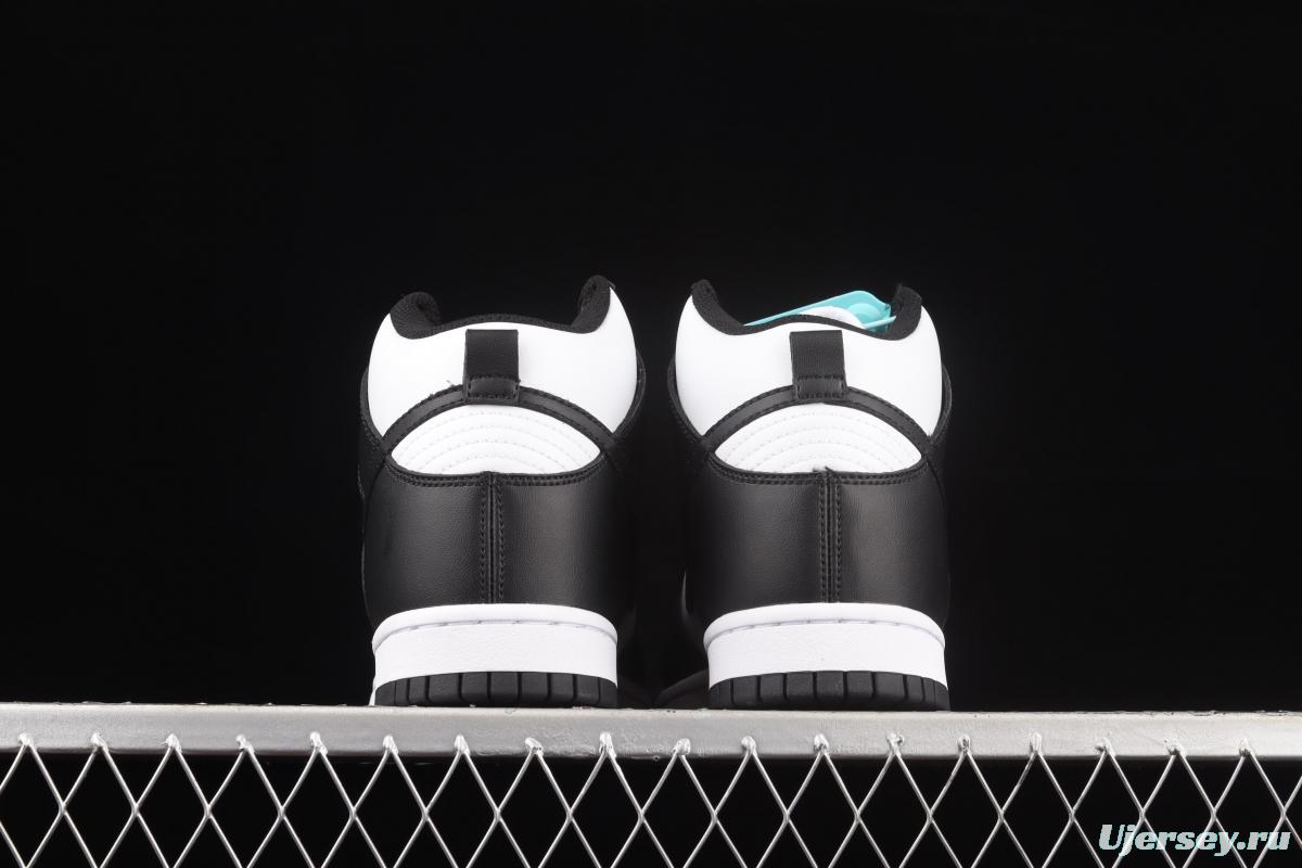 NIKE SB DUNK High black and white panda SB rebound high upper shoes DD1869-103