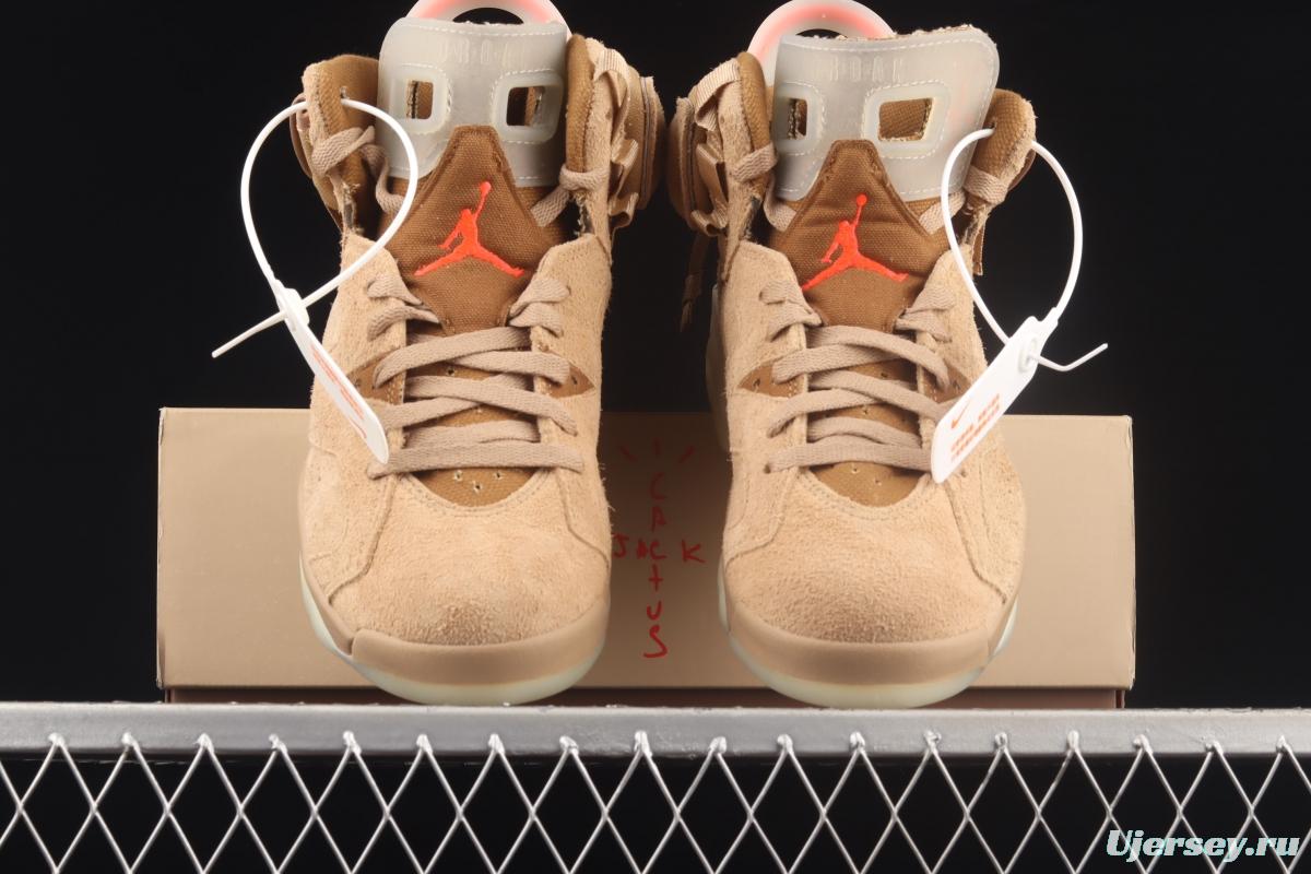 Travis Scott x Air Jordan 6 British Khaki khaki DH0690-200