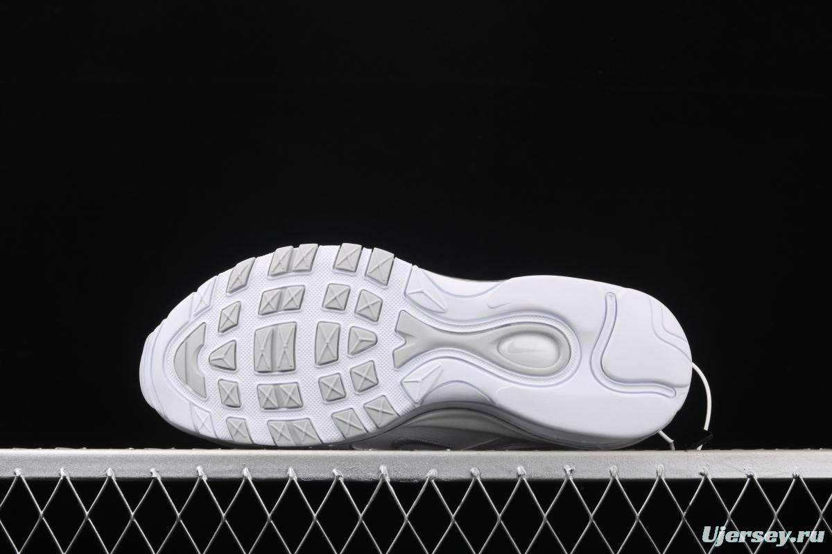 NIKE Air Max 973M reflective all-white bullet air cushion running shoes 921733-100