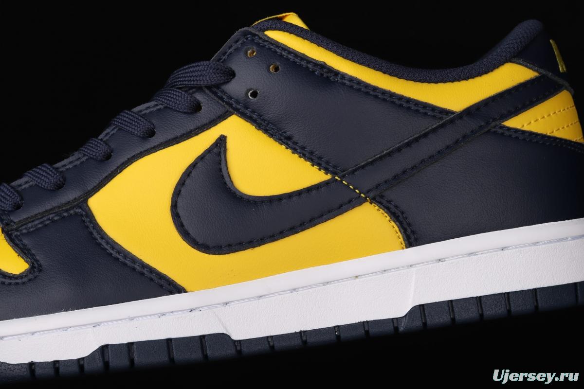 NIKE SB DUNK Low Michigan Michigan color buckle broken backboard fashion casual board shoes DD1391-700