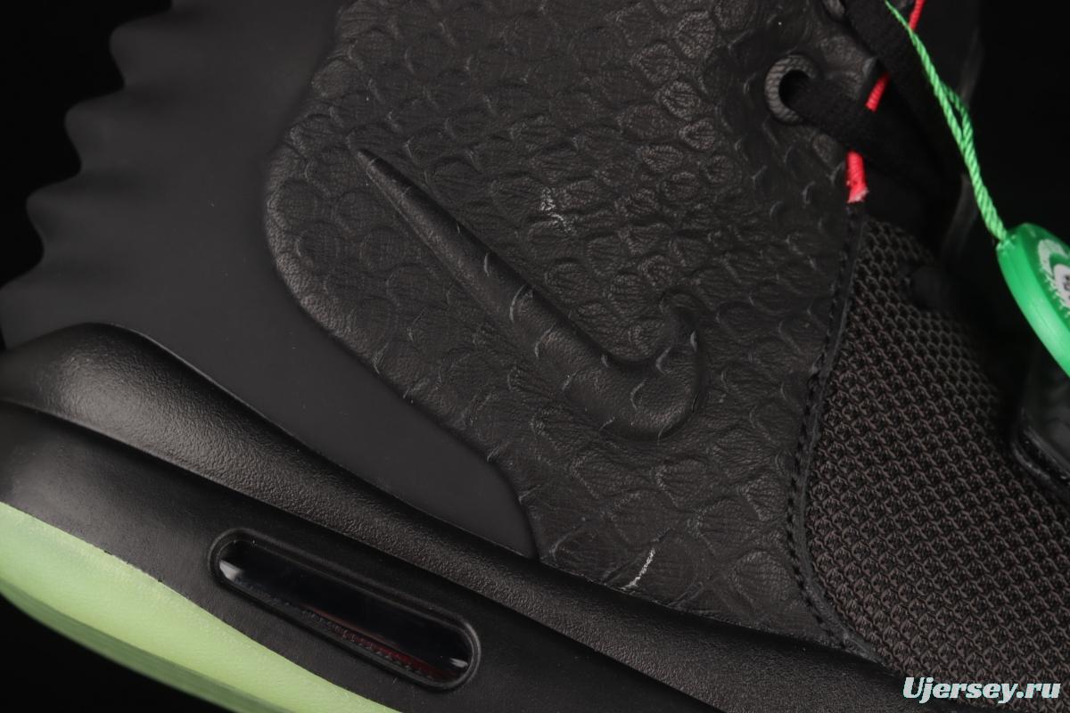 NIKE Yeezy 2 NRG Kanye West limited edition black coconut black rose Kanye shoes 508214-006