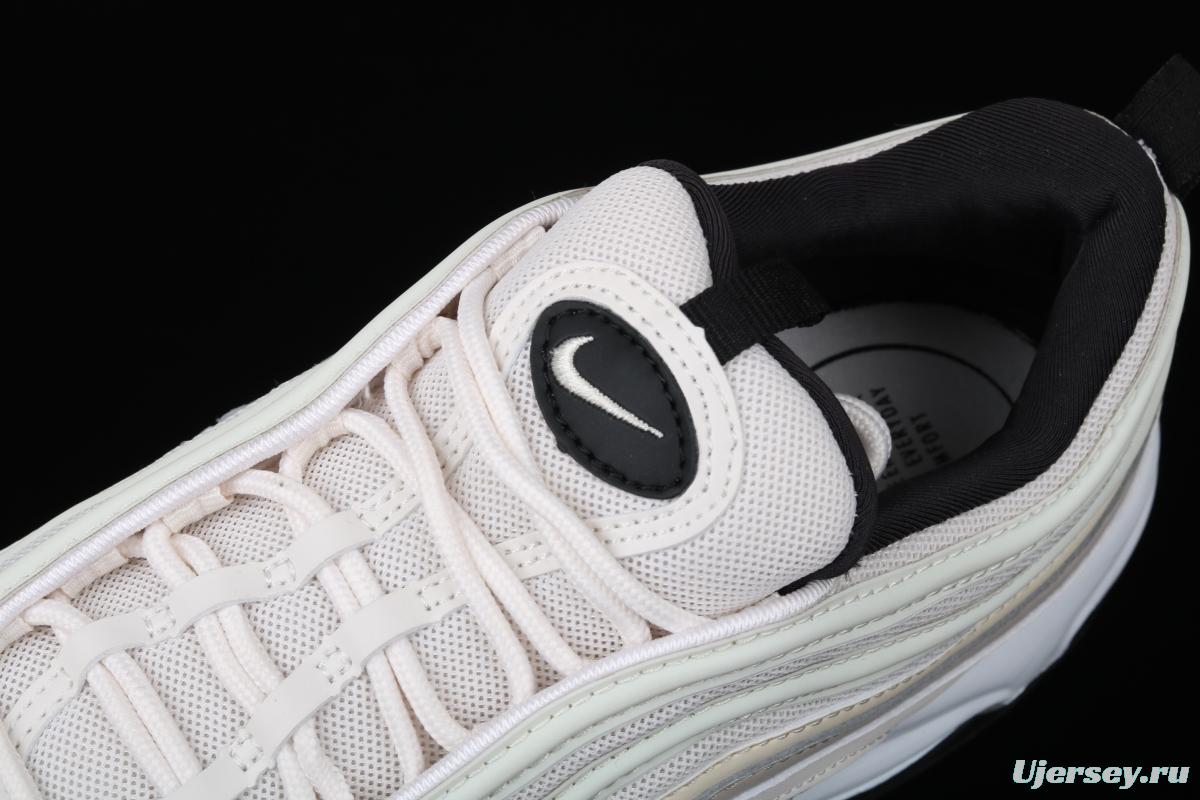 NIKE Air Max 97m white full palm air cushion running shoes 921733-007