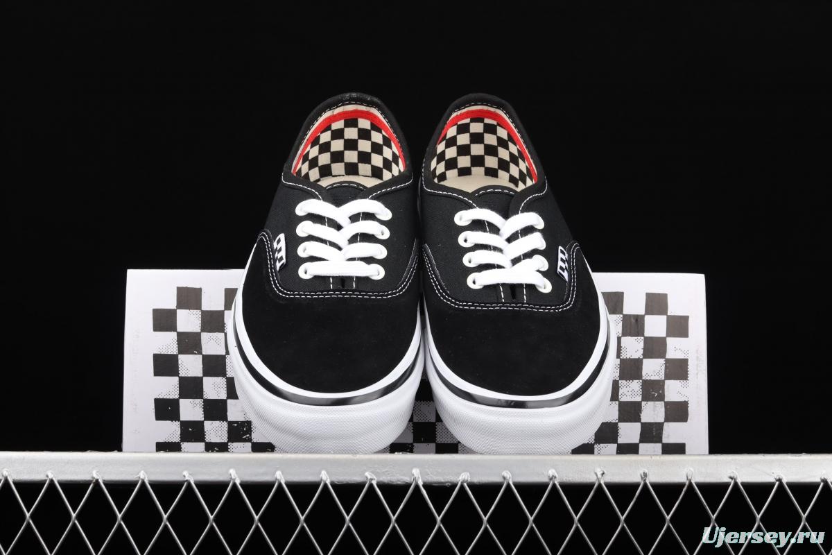 Vans Skate Authentic series classic black and white low-top casual board shoes VN0A5FC8Y28