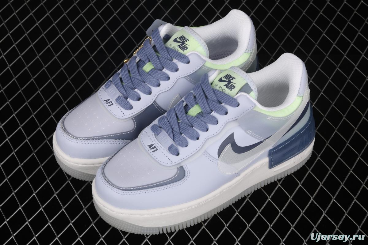 NIKE Air Force 1 ShAdidasow light weight heightened low-top 100-board shoes CK6561-001