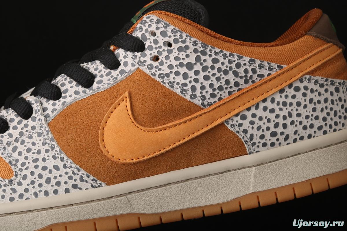 NIKE SB DUNK Low Safari grouper burst crack mandarin duck hook casual board shoes CD2563-002