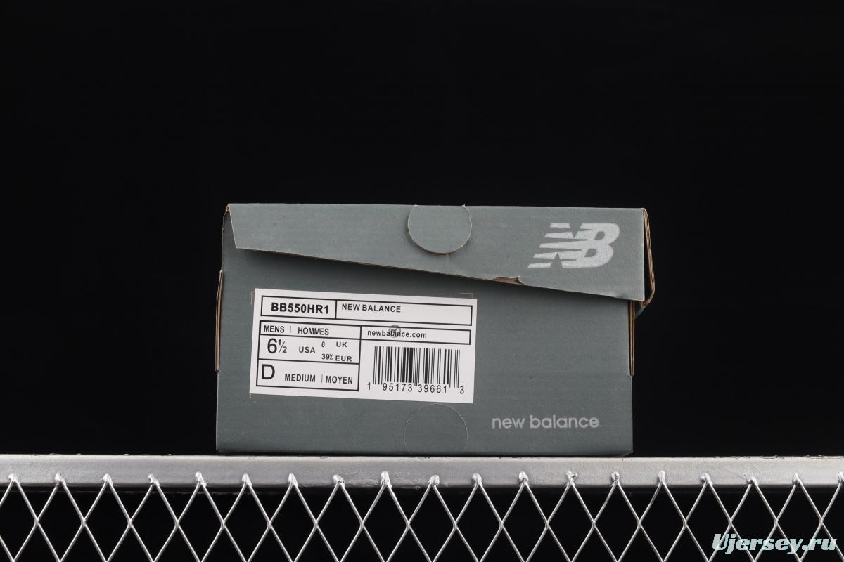 New Balance BB550 series new balanced leather neutral casual running shoes BB550HR1