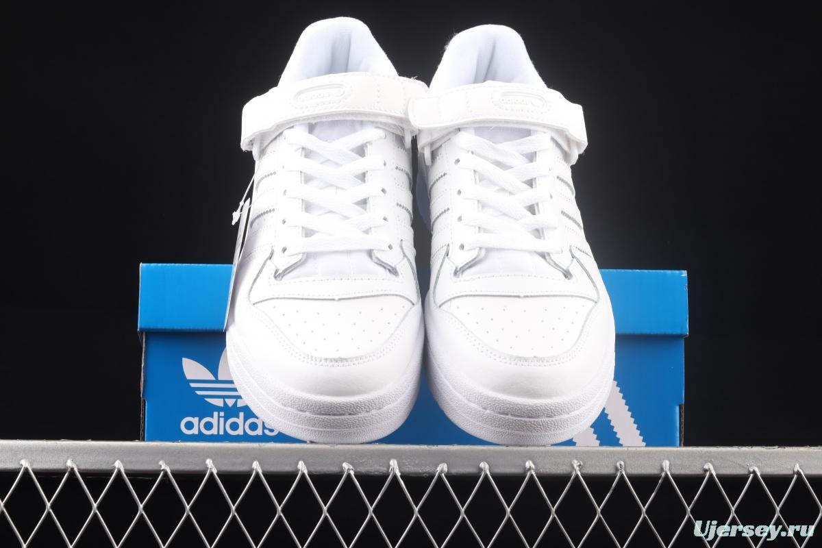 Adidas Forum 84 Low FY7755 popular single classic vintage basketball shoes
