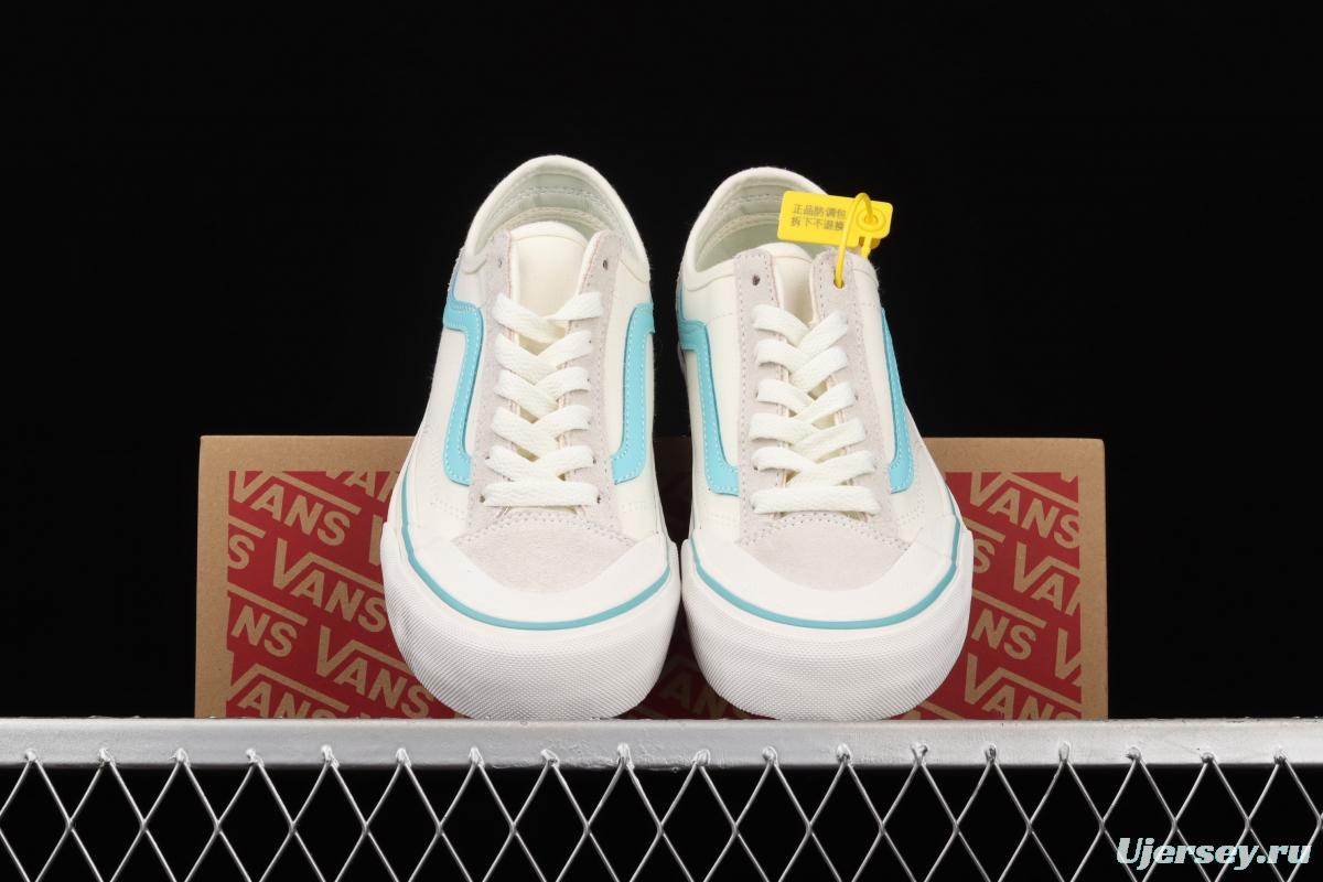 Vans Style 36 million half-moon Baotou gray jelly strips haze beige low-top skateboard shoes VN0A32CJ6JA