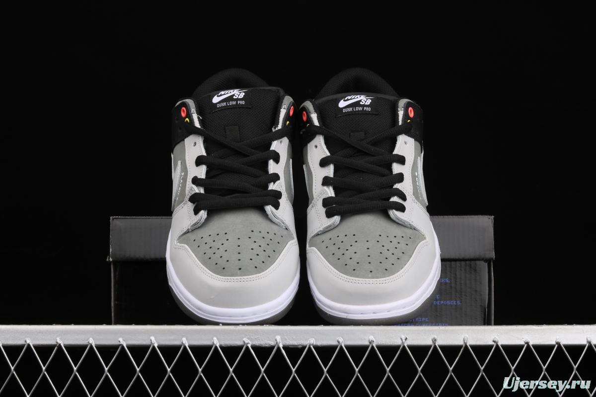 NIKE DUNK SB Low Pro ISO camera jointly named black and gray dunk series retro leisure sports skateboard shoes CV1659-001