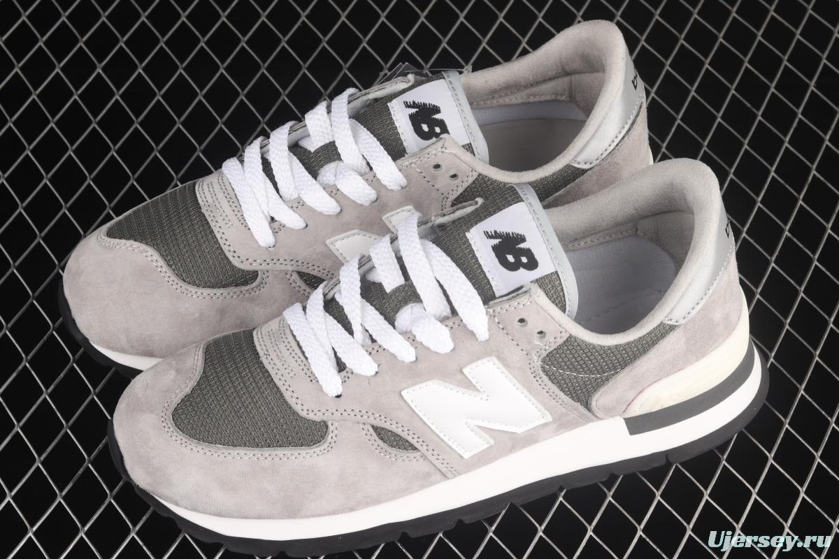 New Balance NB990 series of high-end American retro leisure running shoes M990GRY