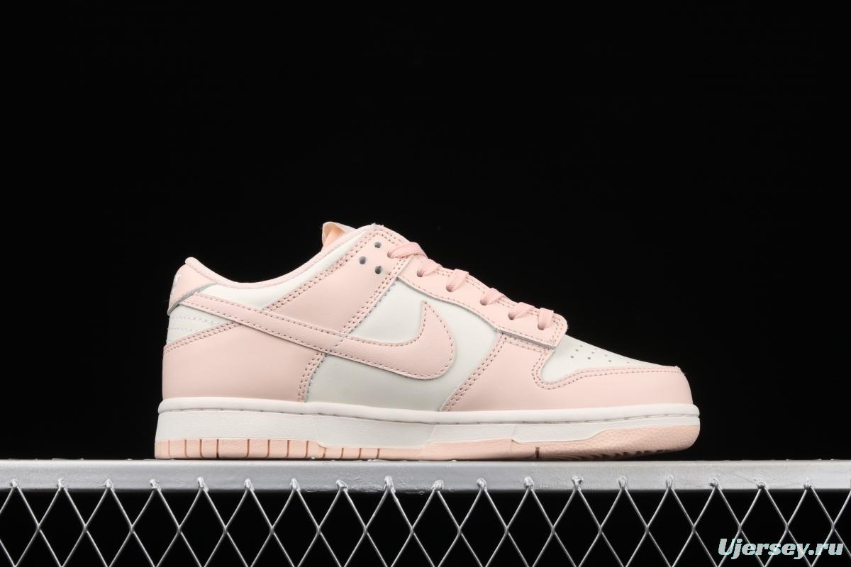 NIKE SB DUNK Low Orange Pearl Slam Dunk Series Cherry Blossom Pink Pearl low-side leisure sports skateboard shoes DD1503-102