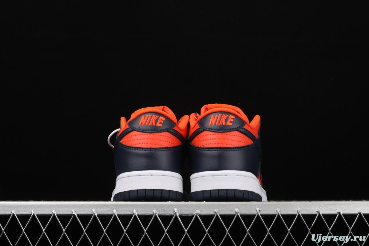 NIKE SB DUNK Low SP Fanta color matching head layer low side leisure sports board shoes CU1727-800