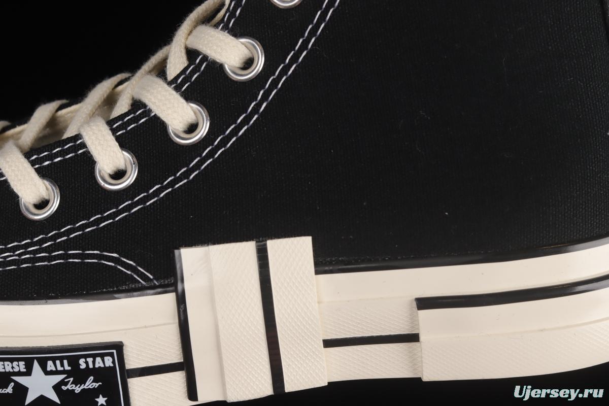 Converse 1970s x Rubber Patchwork latest rubber deconstruction series high-top sneakers AO2113C