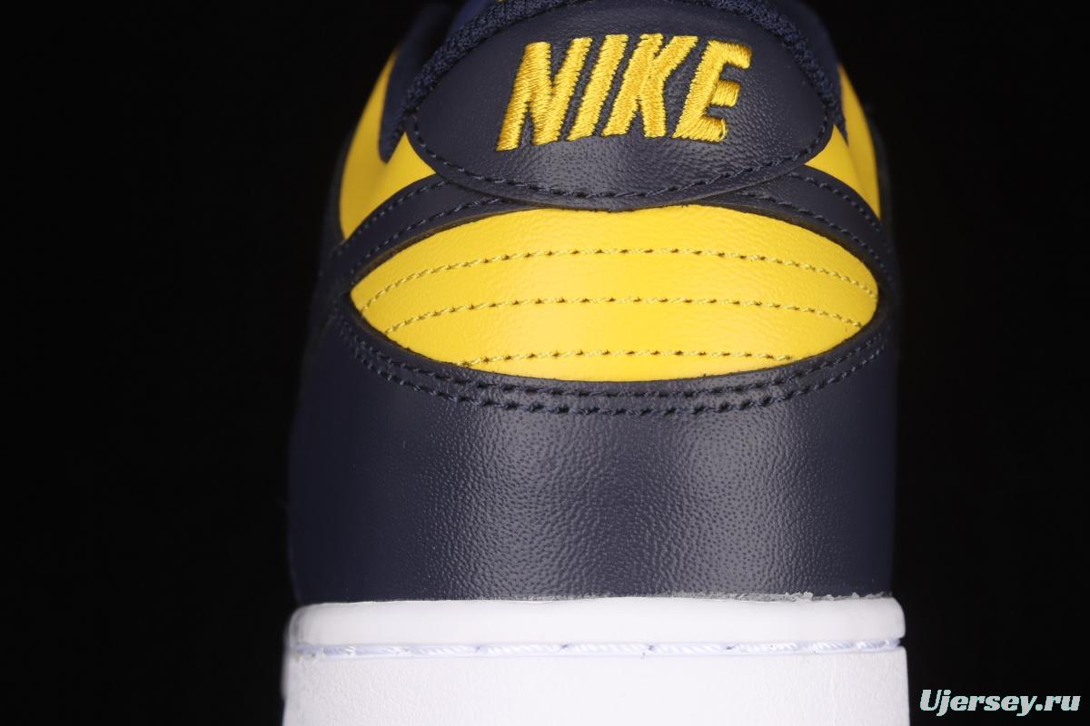 NIKE SB DUNK Low Michigan Michigan color buckle broken backboard fashion casual board shoes DD1391-700