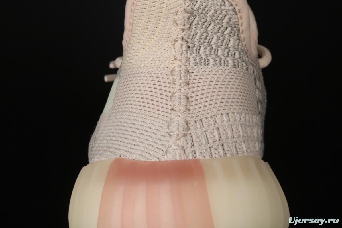 Adidas Yeezy Boost Basf 350 V2 FW5318 Darth Coconut 350 second generation hollowed-out swan white sky star color BASF Boost original