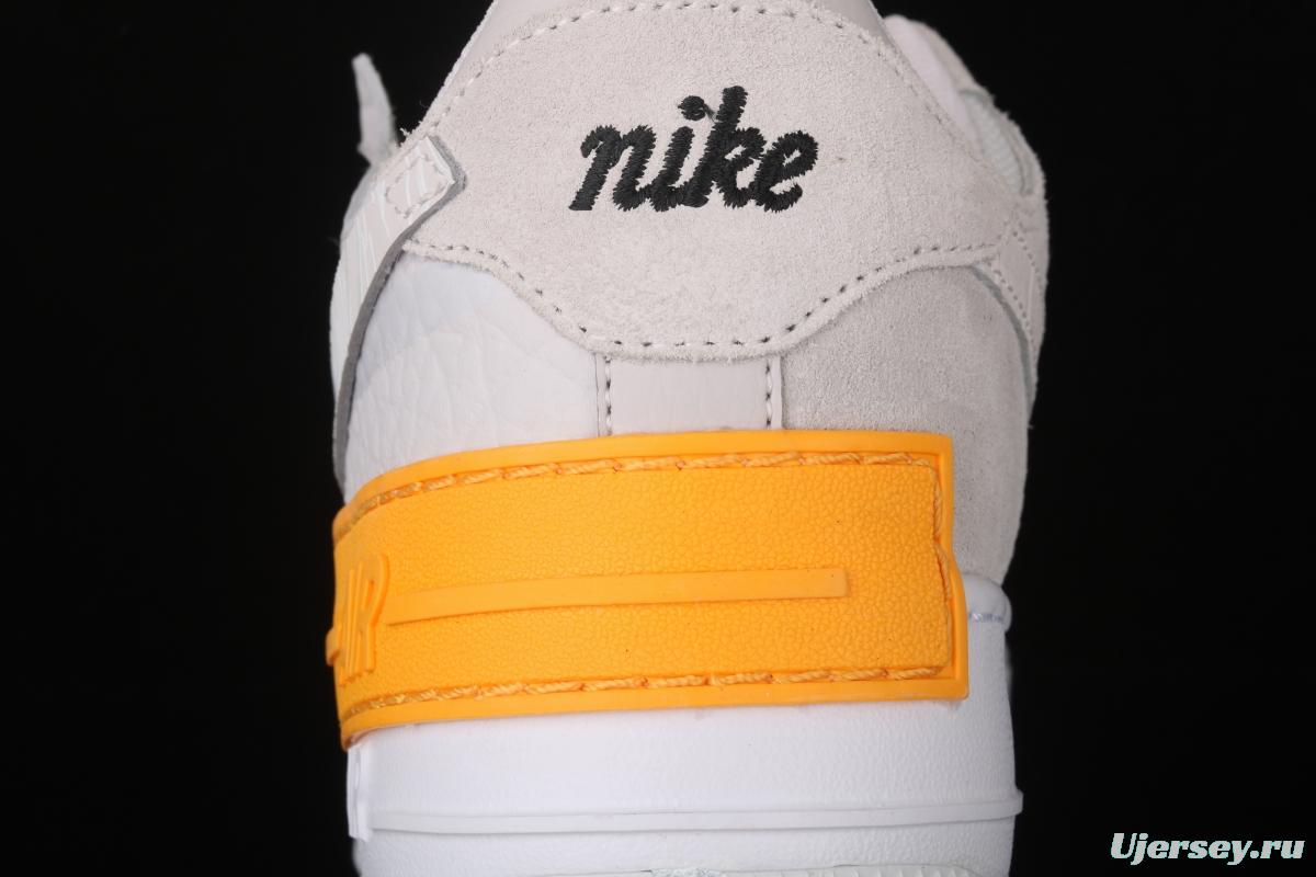 NIKE Air Force 1 ShAdidasow light weight heightened low-top 100-board shoes CU3446-001