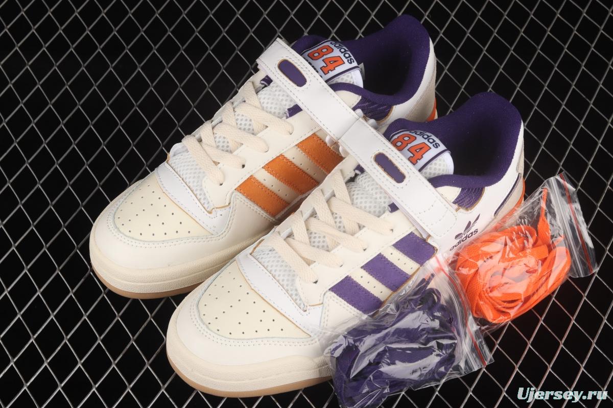 Adidas Forum 84 Low GX9049 popular single classic vintage basketball shoes