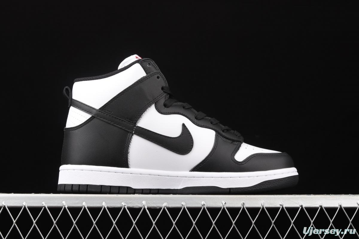 NIKE SB DUNK High black and white panda SB rebound high upper shoes DD1869-103