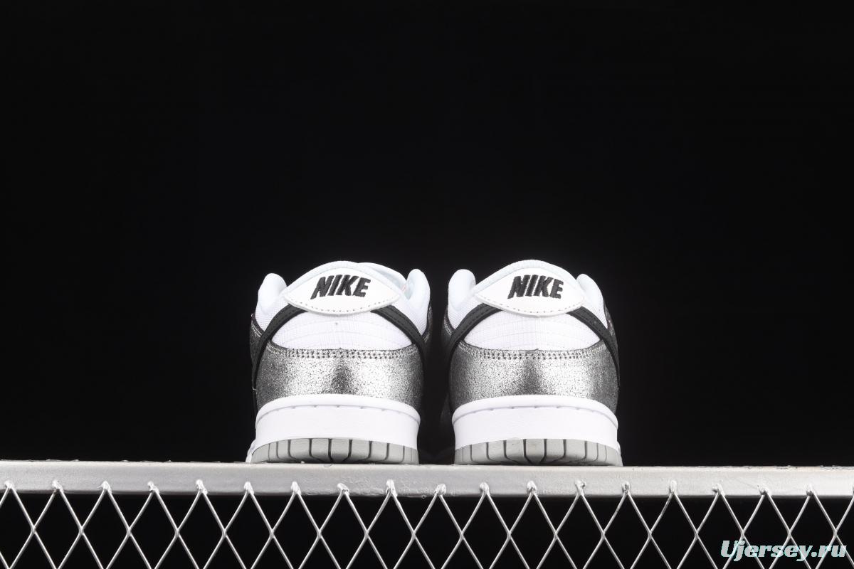 NIKE SB DUNK Low Prm Leonard SB buckle rebound fashion casual board shoes DO5882-001