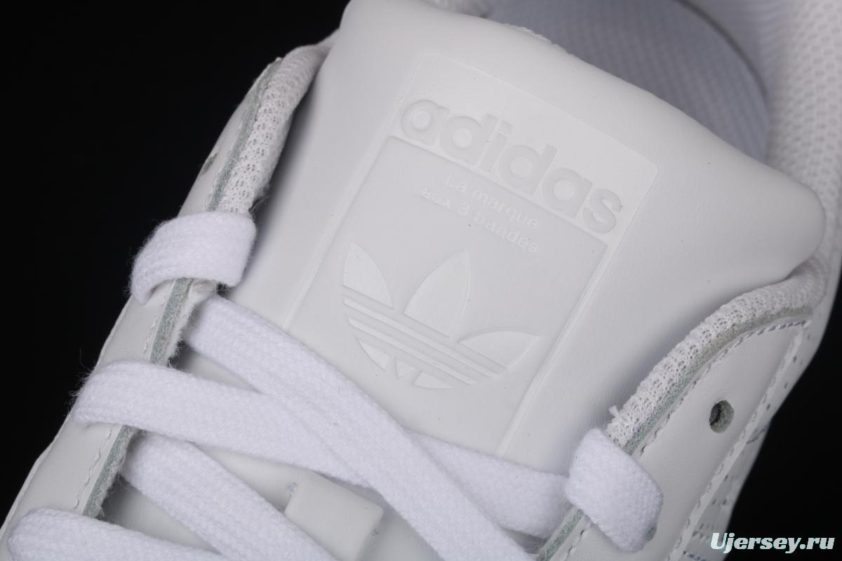 Adidas Superstar FV3445 shell head 50th anniversary limited all-white punching sports leisure board shoes