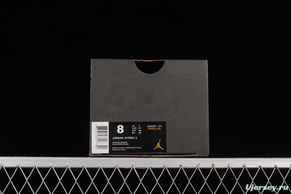 Air Jordan Hydro 5 Trapeze Velcro Slippers 820257-121