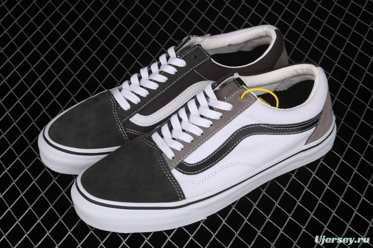 Vans Old Skool Vance black, white and gray color low-side vulcanized canvas casual shoes VN0A4BVAK10