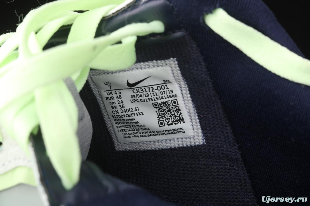 NIKE Air Force 1 ShAdidasow light weight heightened low-top 100-board shoes CK3172-001