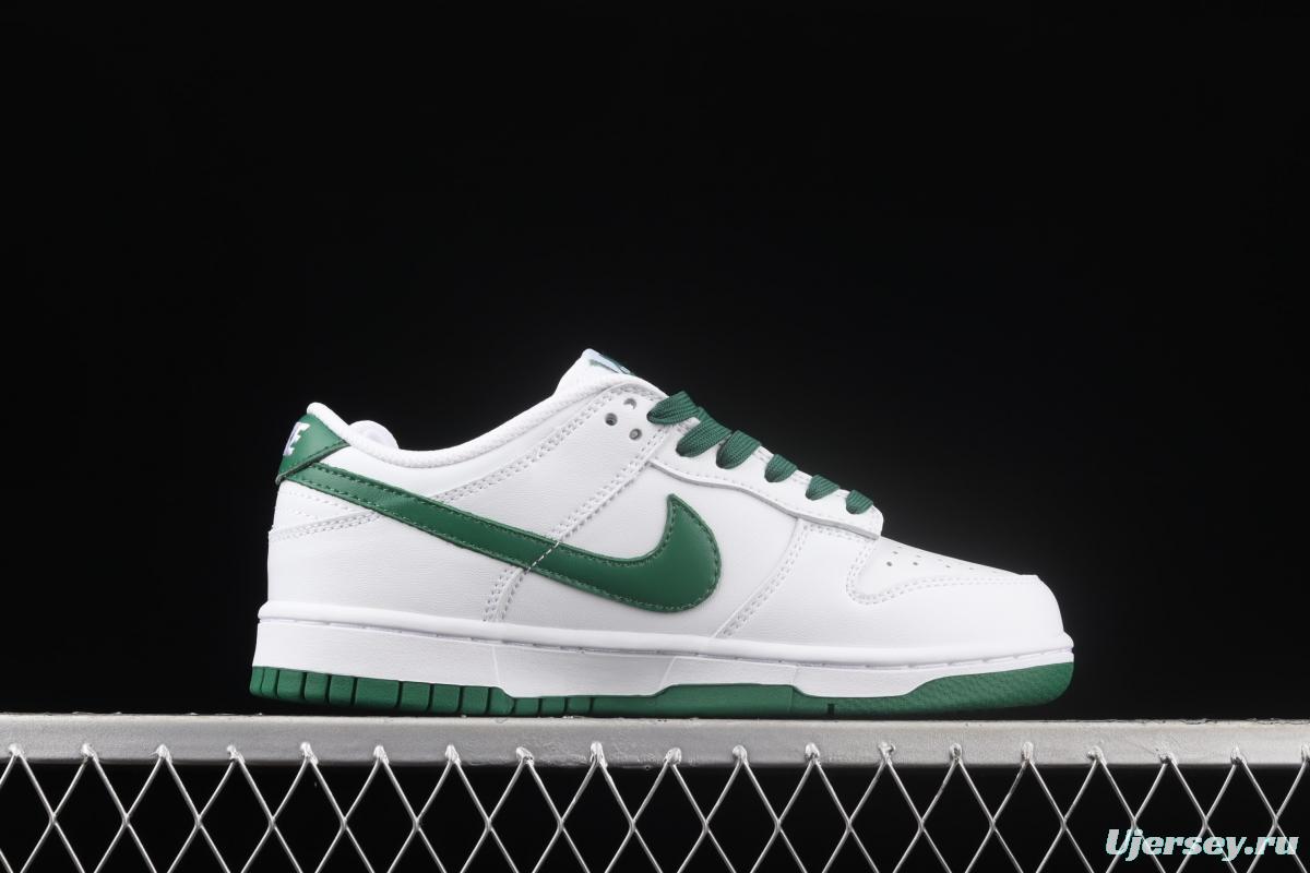 NIKE SB DUNK Low White and Green Celtic SB Slam Dunk Series low-side leisure sports skateboard shoes DD1503-112