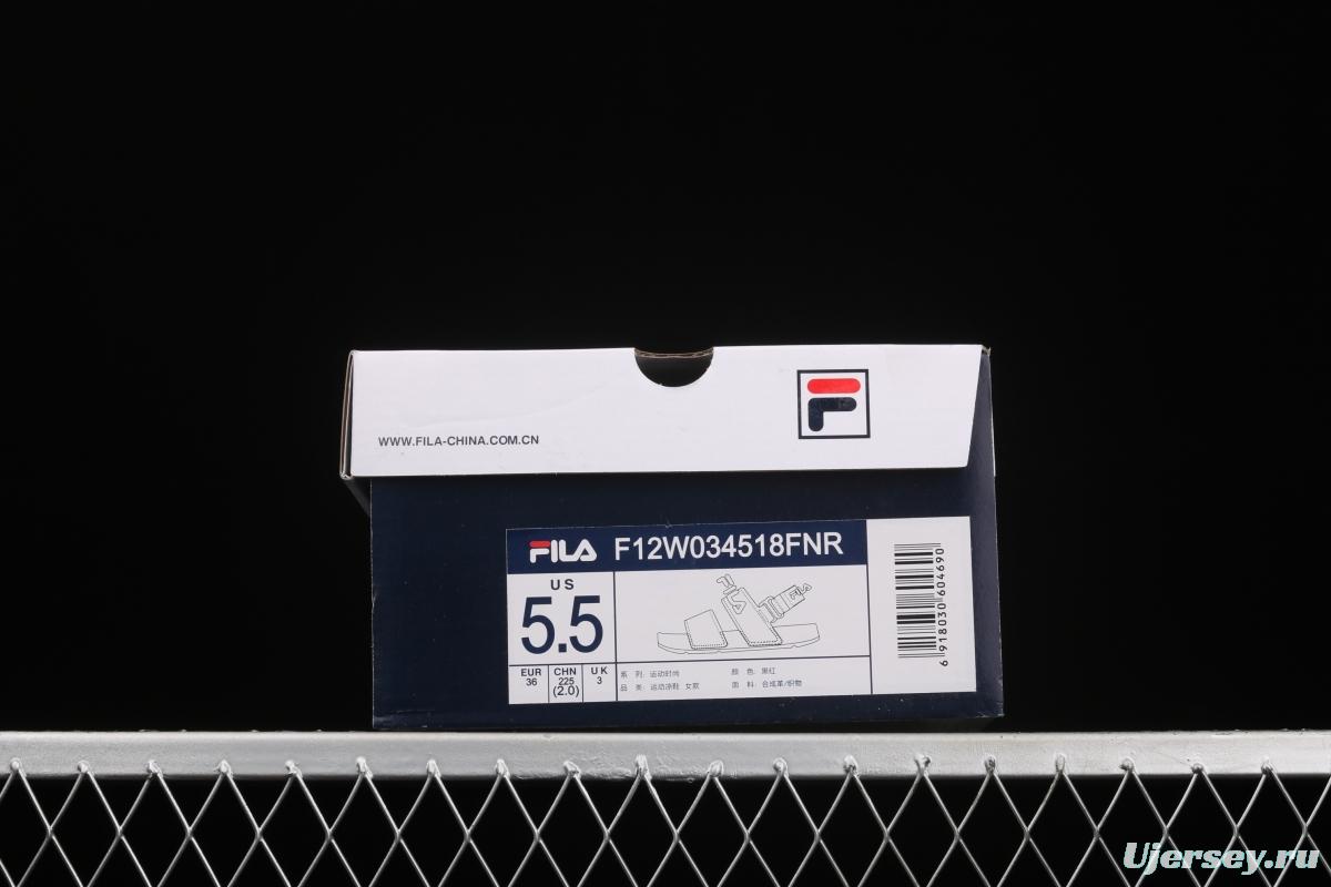 FILA's new summer beach Velcro sandals F12M034518FNR