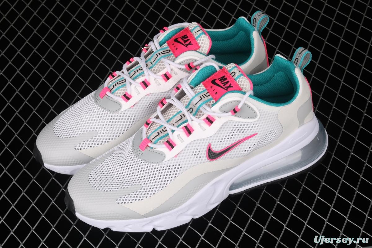 NIKE Air Max 270React new high-frequency mesh hollowing out function half-palm air cushion running shoes CZ1612-100