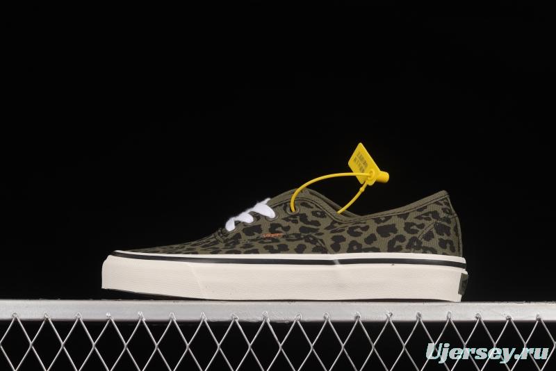 Vans Style 36 Anaheim green leopard low-top sneakers VN0A54F29GT