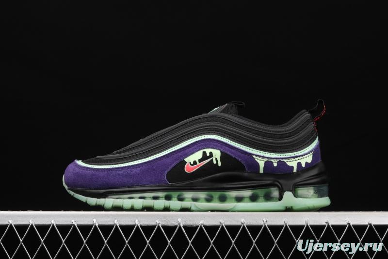NIKE Air Max 97 Halloween theme bullet air cushion running shoes DC1500-001