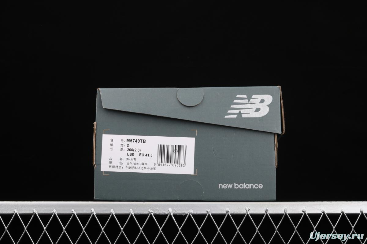 New Balance NB5740 series retro leisure jogging shoes M5740TB