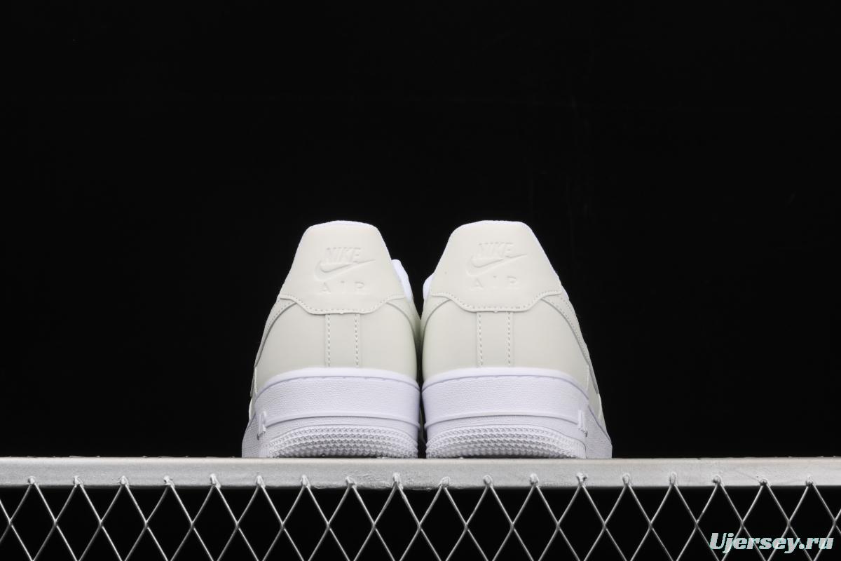 NIKE Air Force 1 Reflective Pearl White 3M reflective low-top casual board shoes DC2062-100