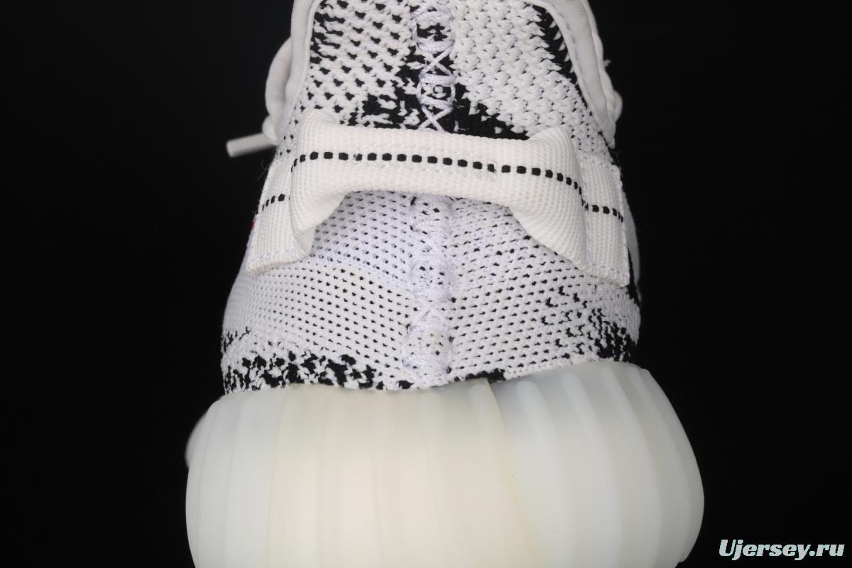 Adidas Yeezy 350 V2 Boost Basf CP9654 Darth Coconut 350 second generation white zebra BASF Boost original background