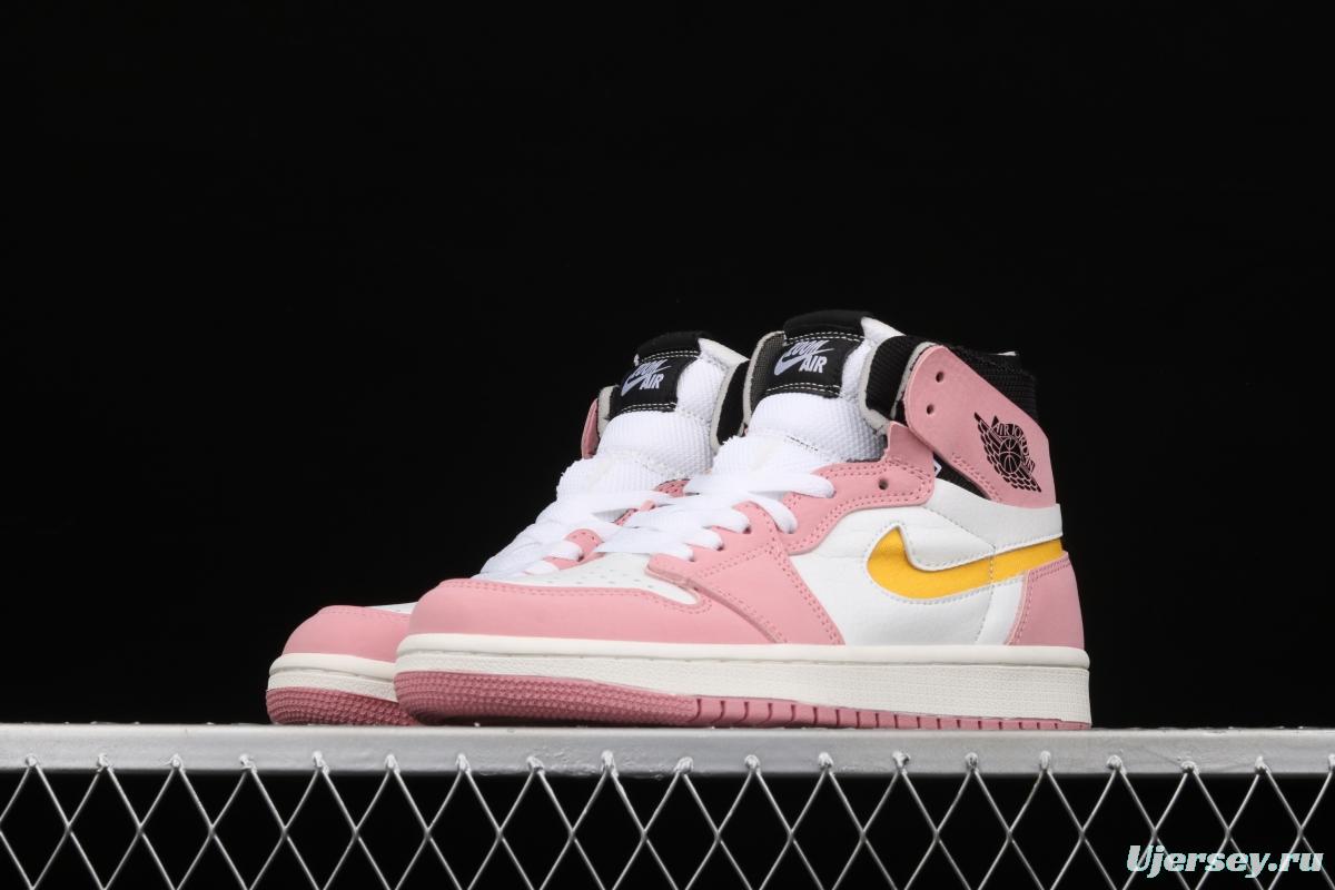 Air Jordan 1 Zoom CMFT pink glaze CT0979-601