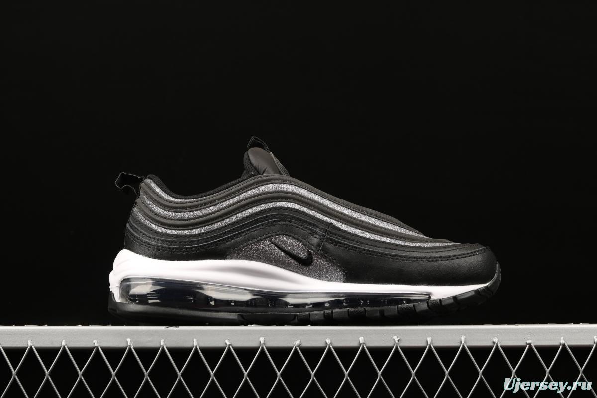 NIKE Air Max 97 Premium Welcomes Silver Mesh Uppers air cushion running shoes AT0071-002