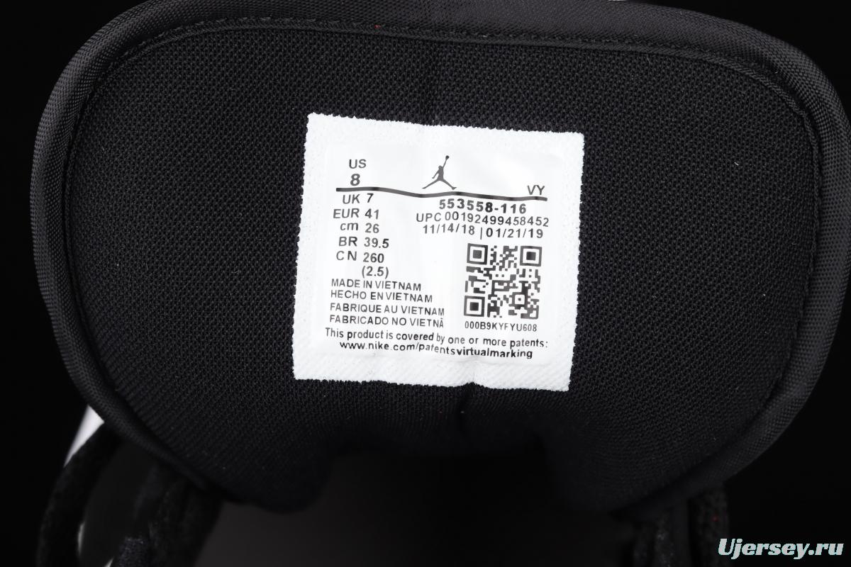Air Jordan 1 Low low-side cultural leisure sports shoes 553558-116