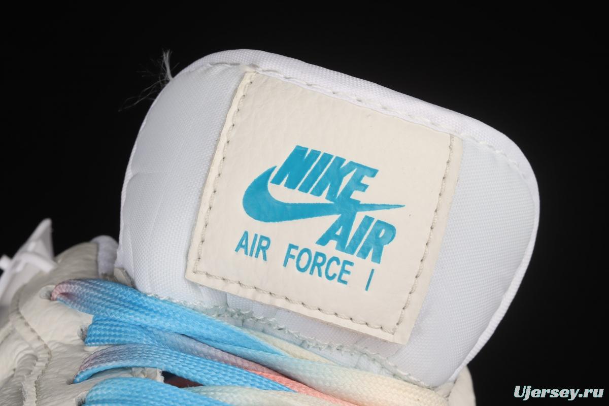 NIKE Air Force 1x07 Low casual board shoes CT1989-103 with small hook and low upper