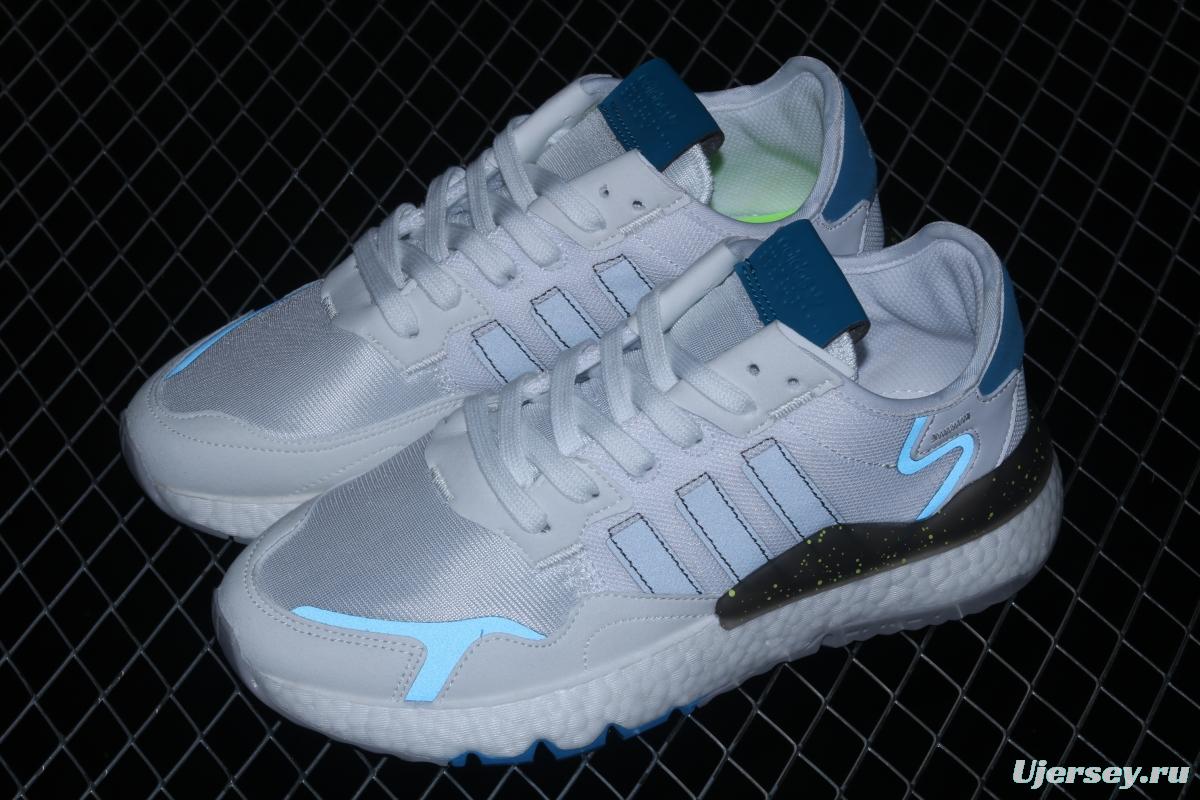 Adidas Nite Jogger 2019 Boost FX6904 3M reflective vintage running shoes